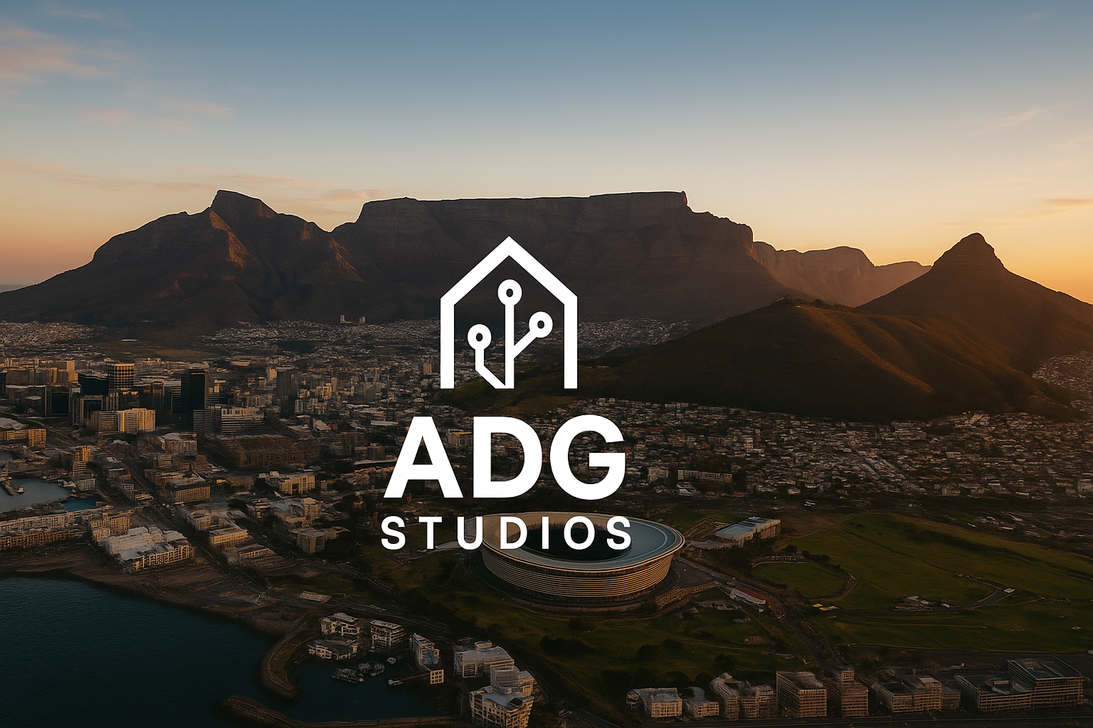 ADG Studios - Smart Solutions Cape Town with Table Mountain backdrop